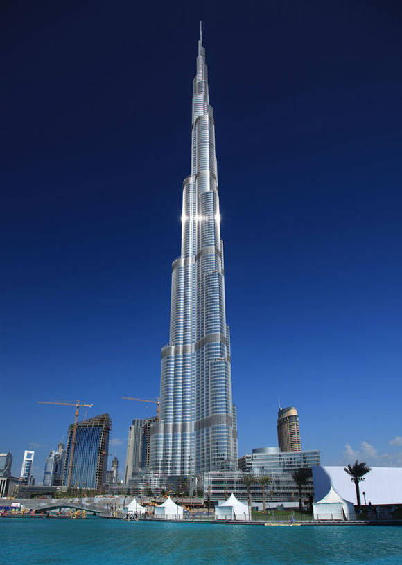 Самое высокое здание мира Бурдж-Халифа: Фото со смотровой площадки, 6 интересных фактов